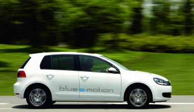 VW Golf blue-e-motion