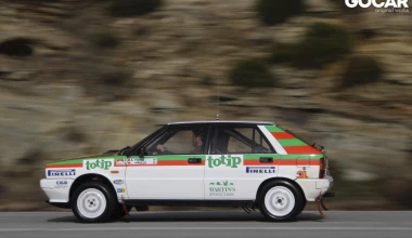 Οδηγική γνωριμία με μια Lancia Delta HF 4WD Group N