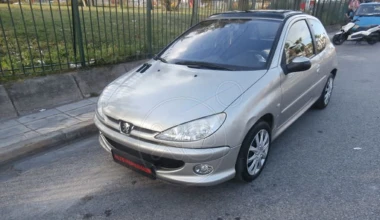 5 μεταχειρισμένα Peugeot 206 από 1.950 ευρώ
