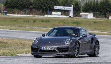 Στις Σέρρες με 911 Turbo, Panamera Turbo, Cayman S, Boxster S και Macan Turbo