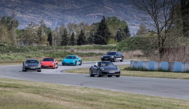 Στις Σέρρες με 911 Turbo, Panamera Turbo, Cayman S, Boxster S και Macan Turbo