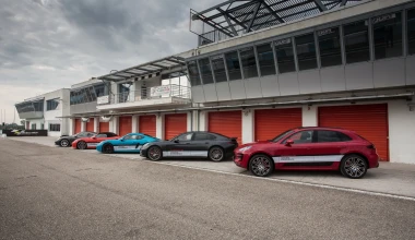 Στις Σέρρες με 911 Turbo, Panamera Turbo, Cayman S, Boxster S και Macan Turbo