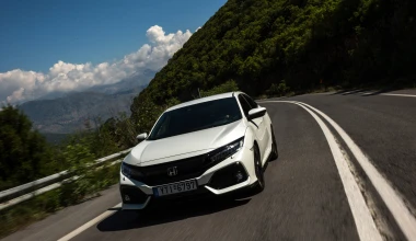 ΟΔΗΓΟΥΜΕ το νέο Honda Civic VTEC Turbo