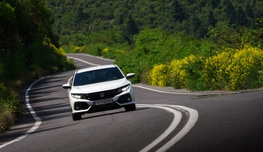 ΟΔΗΓΟΥΜΕ το νέο Honda Civic VTEC Turbo