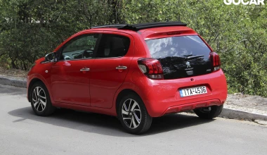 ΔΟΚΙΜΗ: Peugeot 108 TOP! 5d 1.0 68PS
