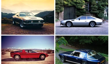 Aston Martin V8 – Jensen SP – Lamborghini Jarama GT S – Maserati Bora: Στην κορυφή των επιλογών

