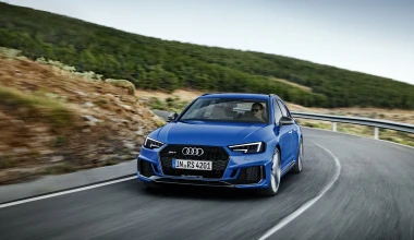 Νέο Audi RS4 Avant με 450 ίππους