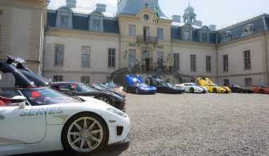 Ρεκόρ συγκέντρωσης ιδιοκτητών αυτοκινήτων Koenigsegg (video)