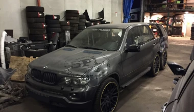 Μια BMW X5 «ζήλεψε» την G63 AMG 6x6
