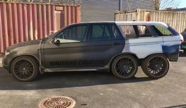 Μια BMW X5 «ζήλεψε» την G63 AMG 6x6