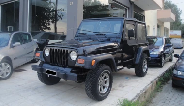 5 μεταχειρισμένα Jeep Wrangler από 7.000 ευρώ