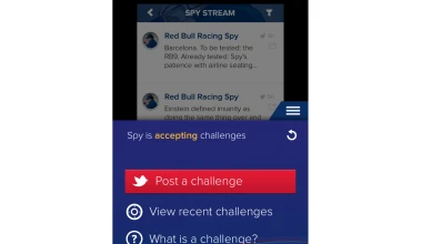 Εφαρμογή Red Bull F1 Spy