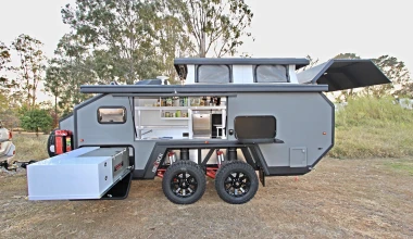 Ένα τροχόσπιτο που κάνει off road (vid)