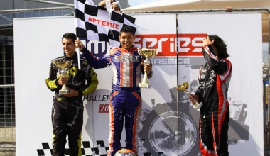 Οι νικητές στην πρεμιέρα του πρωταθλήματος καρτ IAME Series Greece 2018