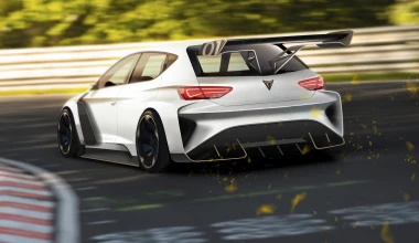 To CUPRA e-Racer πατάει πρώτη φορά πίστα