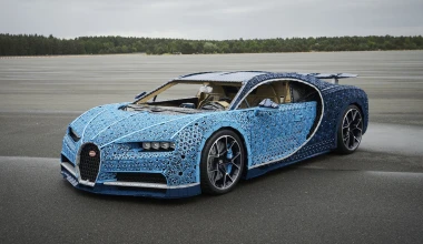 Δες μια Bugatti Chiron Lego πραγματικών διαστάσεων να… κινείται (video)