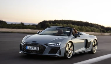 Νέο Audi R8 με ακόμη πιο δυνατό V10 (vid)