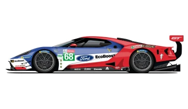 Τα αγωνιστικά Ford GT στολισμένα στα χρώματα της… επιτυχίας