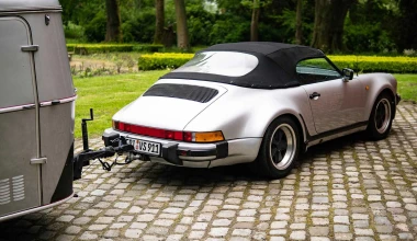 Porsche 911 Carrera 3.2 Speedster με ασορτί trailer