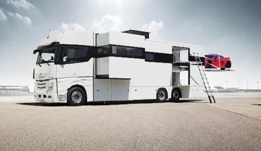 Απίστευτα τροχόσπιτα με… γκαράζ (φωτογραφίες)