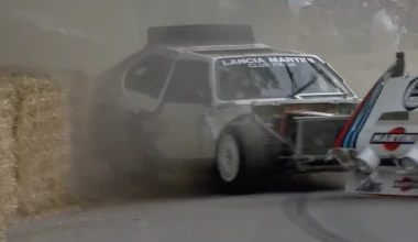 Μια Lancia Delta S4… λιγότερη (video)
