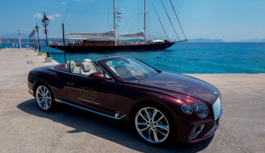 Μία Bentley Continental GT W12 Convertible στις Σπέτσες