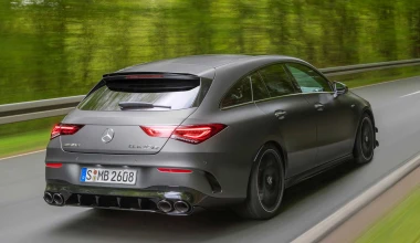 Mercedes-AMG CLA 45 Shooting Brake με 421 ίππους (video)