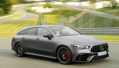 Mercedes-AMG CLA 45 Shooting Brake με 421 ίππους (video)