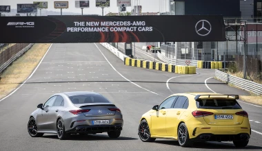 Πρώτη οδήγηση: Mercedes AMG A45S & CLA 45S - Πυροβολαρχία Mercedes 