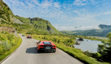 Με Lamborghini Huracan EVO στη Νορβηγία (vid)