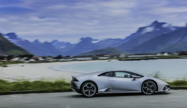 Με Lamborghini Huracan EVO στη Νορβηγία (vid)