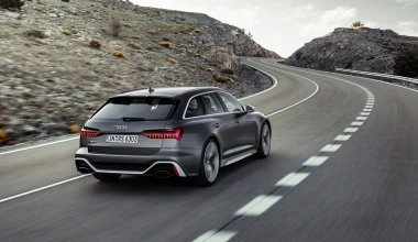 Νέο Audi RS 6 Avant: Με 600 άλογα και 800 Nm ροπής