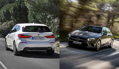 Δοκιμή BMW 1 και Mercedes-Benz A-Class: Turbo αέρας στα premium hatch