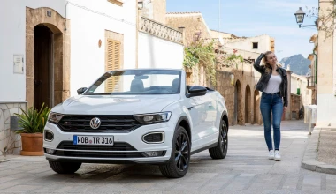 Δες τις εκδόσεις και τους κινητήρες του Volkswagen T-Roc Cabriolet