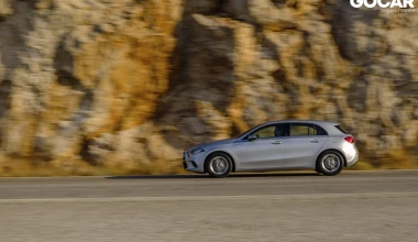 Με την Mercedes Benz A-Class στην Παραλιακή Σουνίου. Στην αφρόκρεμα με την αφρόκρεμα 