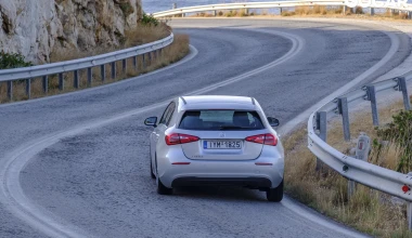 Με την Mercedes Benz A-Class στην Παραλιακή Σουνίου. Στην αφρόκρεμα με την αφρόκρεμα