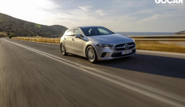 Με την Mercedes Benz A-Class στην Παραλιακή Σουνίου. Στην αφρόκρεμα με την αφρόκρεμα
