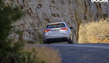 Με την Mercedes Benz A-Class στην Παραλιακή Σουνίου. Στην αφρόκρεμα με την αφρόκρεμα 