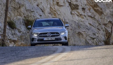 Με την Mercedes Benz A-Class στην Παραλιακή Σουνίου. Στην αφρόκρεμα με την αφρόκρεμα