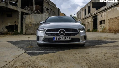 Με την Mercedes Benz A-Class στην Παραλιακή Σουνίου. Στην αφρόκρεμα με την αφρόκρεμα 