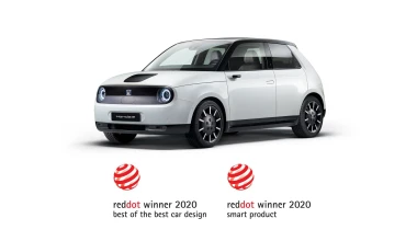 Η Honda απέσπασε τρία βραβεία Red Dot