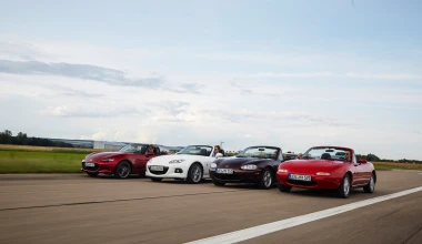 Αφιέρωμα Mazda MX-5: Τέσσερις γενιές Jinba-Ittai