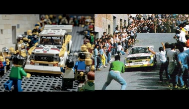 Μοναδικές στιγμές των ράλλυ, με Lego! 