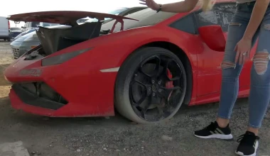 Μια μάντρα γεμάτη παρατημένα supercar και πολυτελή οχήματα (video)