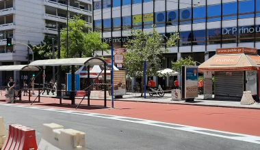 H νέα όψη στην κάτω πλευρά της πλατείας Συντάγματος (φωτογραφίες)