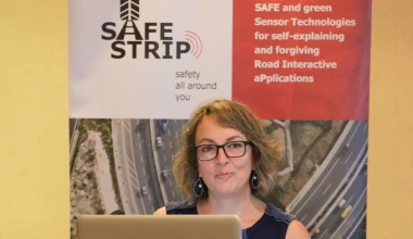 Δοκιμές στην Ελλάδα: Λωρίδες στο δρόμο που «επικοινωνούν» με τα οχήματα (video)