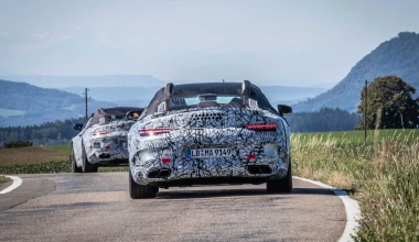 «Κατασκοπευτικές» εικόνες της νέας Mercedes SL Roadster