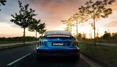 Με σπορ πινελιές το Tesla Model 3