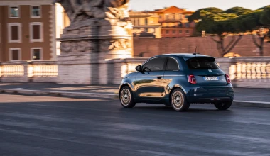 Οδηγούμε στην Ιταλία το ηλεκτρικό Fiat 500e