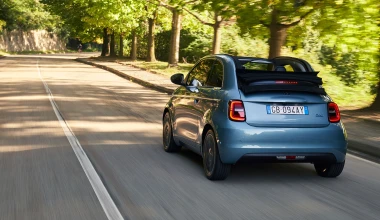 Οδηγούμε στην Ιταλία το ηλεκτρικό Fiat 500e